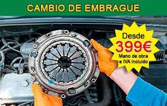 El mejor precio en Cambio de Embrague